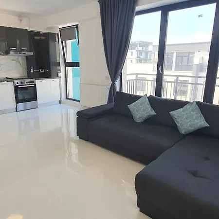 Crystal Apartment Ibo Residence 2 Camere Mamaia Nord Apartmán Năvodari
