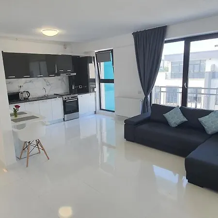 Crystal Apartment Ibo Residence 2 Camere Mamaia Nord Apartmán